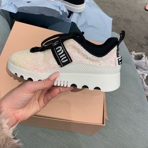*RARE* Limited edition holographic Miu Miu’s